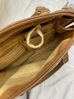 bolsa listras caramelo com off alça removível na internet