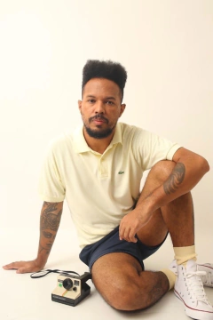 Polo amarelo logo original LACOSTE - comprar online