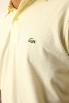 Polo amarelo logo original LACOSTE