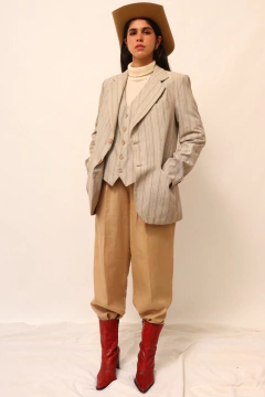 Conjunto colete + blazer Jane vintage na internet