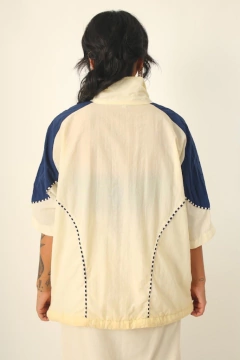 Imagem do Blusa nylon nave off white azul vintage