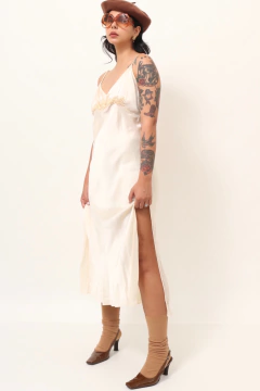 Camisola 100% seda vintage - Capichó Brechó