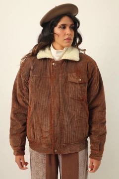 Jaqueta veludo toda forrada pelucia - comprar online