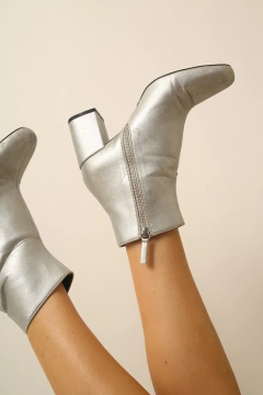 Bota zara prata BOWIE tamanho 38 BR - comprar online