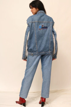 Imagem do Jaqueta jeans bicolor NICOBOBO