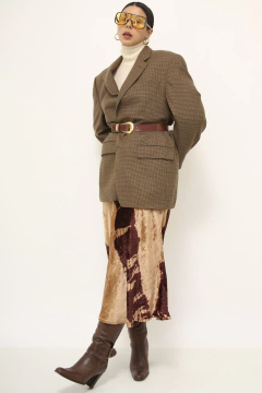 Blazer xadrez classico CHAPS RAUPH LAUREN - Capichó Brechó