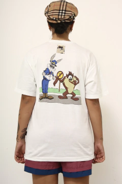 Camiseta TAZ vintage estampa frete e costas na internet