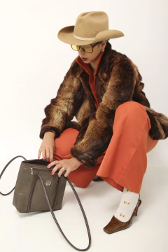 Bolsa VH vintage marrom original na internet