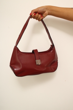 Bolsa 100% couro chenson vinho