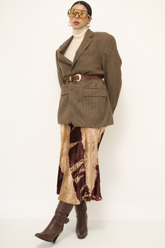 Blazer xadrez classico CHAPS RAUPH LAUREN - Capichó Brechó