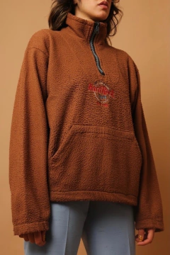 Blusa Ted Hard rock replica vintage marrom - loja online