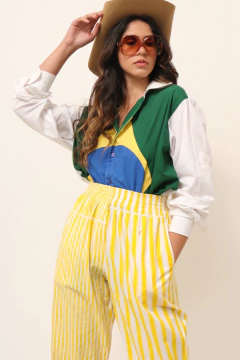 Camisa do Brasil Dudalina 2002 na internet