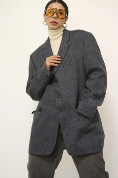 Blazer RALPH LAUREN azul vintage 100% LÃ na internet