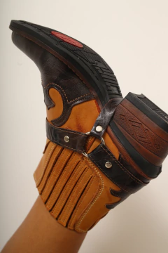 Bota western bicolor classica 37 - Capichó Brechó
