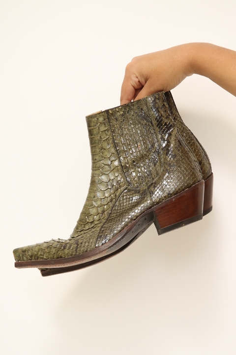 Bota TONY MOURA verde 38 BR
