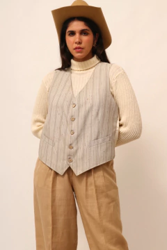 Imagem do Conjunto colete + blazer Jane vintage
