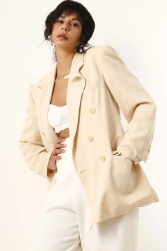 Blazer WOOL creme Alfaiataria RALPH LAUREN - loja online
