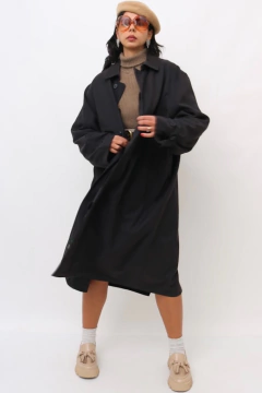 TRENC COAT RALPH LAUREN FORRO XADREZ LÃ - comprar online