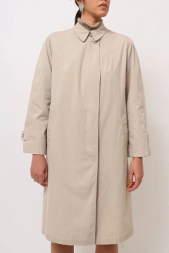 Imagem do Trench coat bege london classico