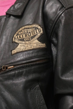 Jaqueta 100% couro bomber classica - loja online