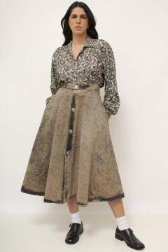 Saia jeans cintura alta FATUCH na internet