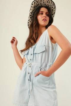 macaquinho jeans vintage 70`s - loja online