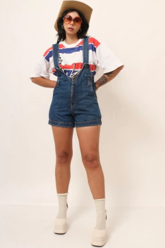 shorts suspensorio jeans vintage - Capichó Brechó