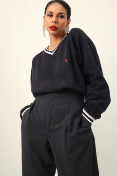 Blusa POLO RALPH LAUREN marinho vintage na internet