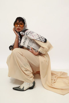 Conjunto camisola + penhoar bege longo na internet