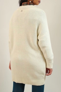 Imagem do Maxi tricot BO.BO gola V vintage