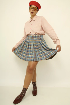Imagem do Camisa rosa manga longa vintage