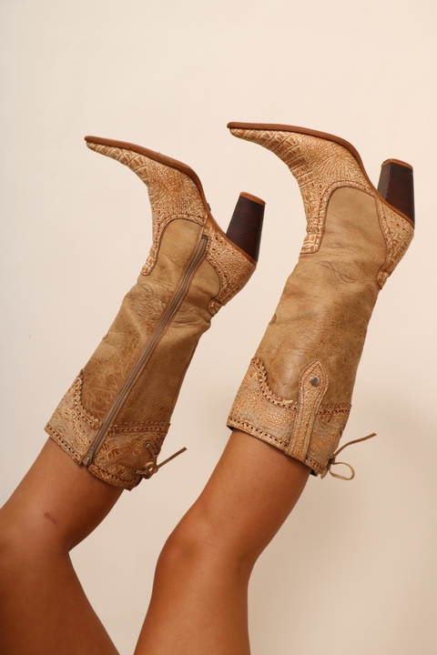 Bota western marrrom WESTCOUTRY 38 couro