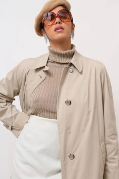 Trench coat bege london classico - comprar online