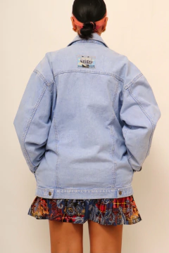 Imagem do Jaqueta jeans classica azul vintage