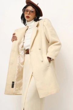 Imagem do casaco 100 % woll CEA vintage off white