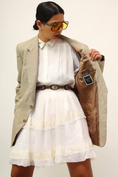 Blazer xadrez bege classico DIOR - comprar online