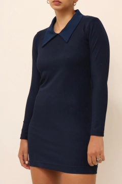 Vestido polo azul vintage C.G.C
