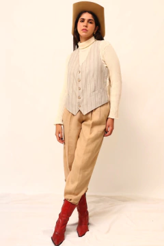 Conjunto colete + blazer Jane vintage na internet