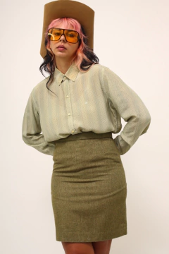Camisa estampada 100% seda DIOR na internet