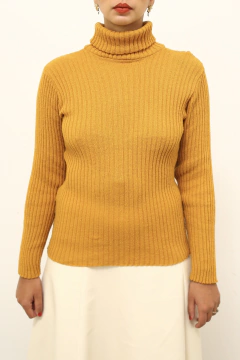 Gola alta mostarda vintage - comprar online