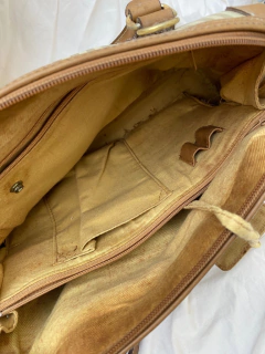 bolsa listras caramelo com off alça removível - comprar online