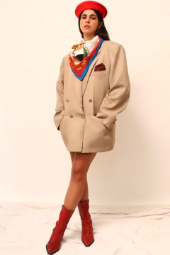 Lenço estampa cavalos vintage na internet