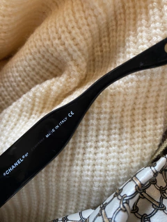 óculos chanel vintage preto - Capichó Brechó