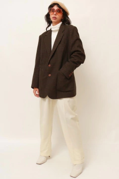 Blazer xadrez pierre cardin forrado