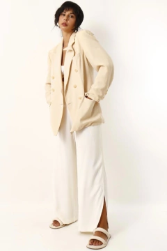 Blazer WOOL creme Alfaiataria RALPH LAUREN - Capichó Brechó