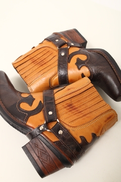 Imagem do Bota western bicolor classica 37