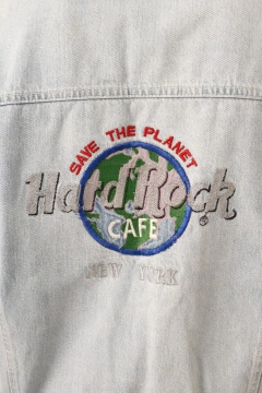 Jaqueta jeans grossa replica Hard Rock - loja online