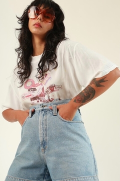 shorts jeans grosso cintura mega alta - Capichó Brechó