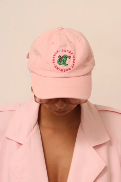 Bone rosa Dinossauro vintage - comprar online