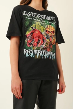 camiseta Iron Maiden vintage